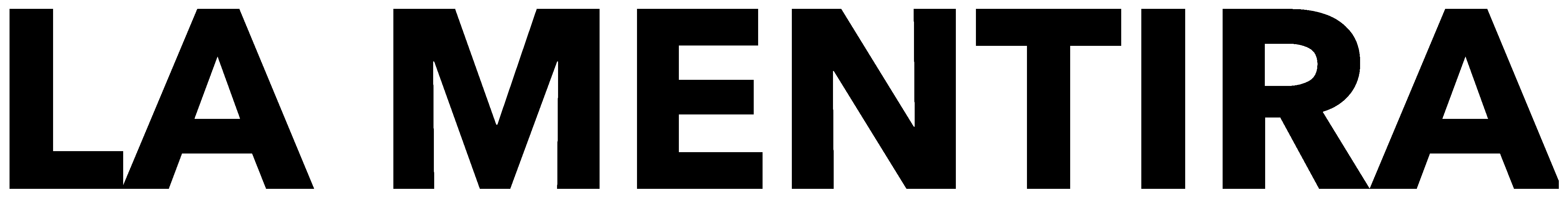 Logo La Mentira